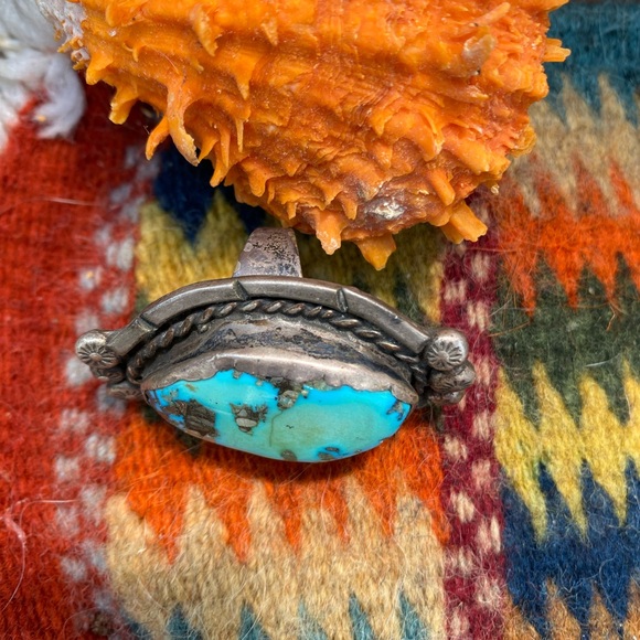 Vintage turqoise ring - Picture 11 of 12